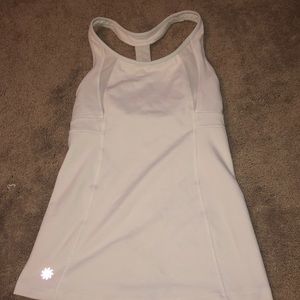 WHITE XXS ATHLETA TANK TOP